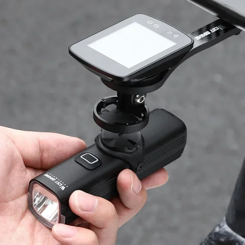 Rechargeable Bicycle Headlight 1000 Lumen - WEST BIKING велосипедная быстросъемная фара 1000