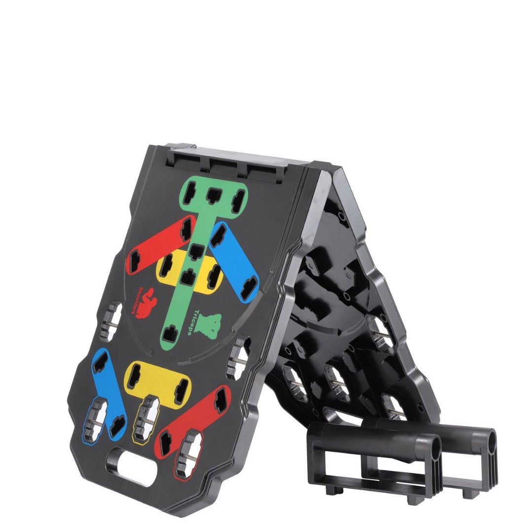 Push Up Board Foldable Multi Function - Портативная складная многофункциональная доска для отжиманий