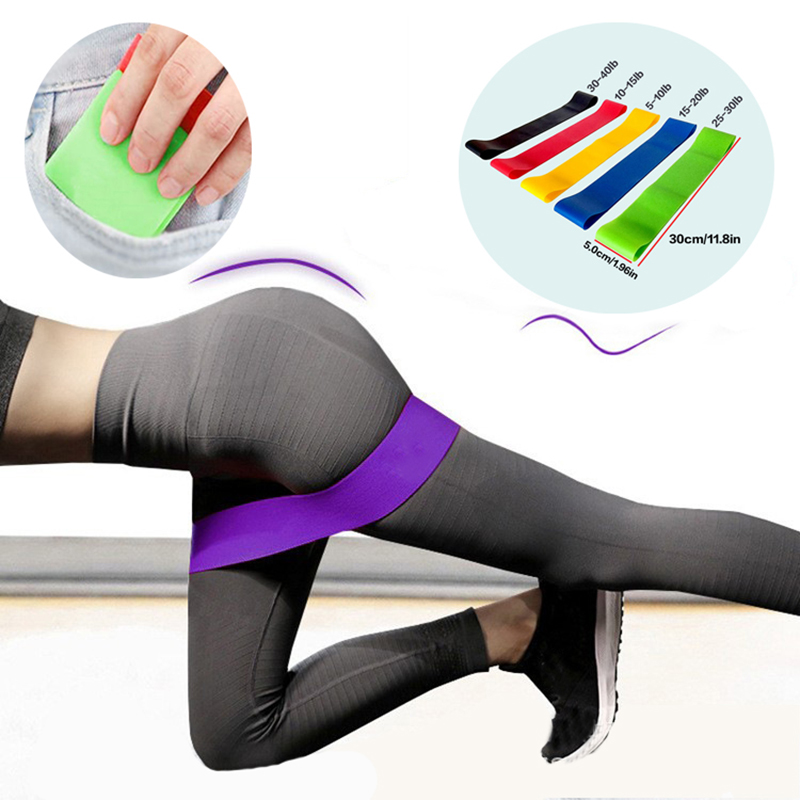 Pilates Bar Kit With Resistance Bands - 5 шт., эспандер для йоги, пилатеса,