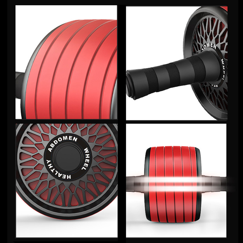 Ab Roller Wheel With Elbow Support - Тренажер для пресса Quiet Fitness Wheel,
