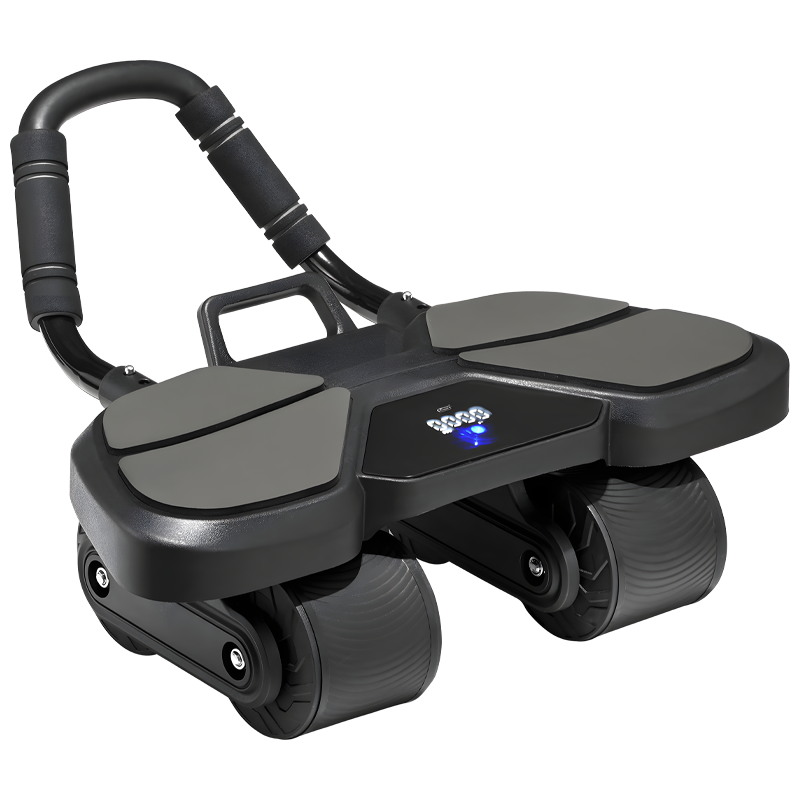 Ab Roller Wheel With Elbow Support - Черный ролик для пресса с поддержкой