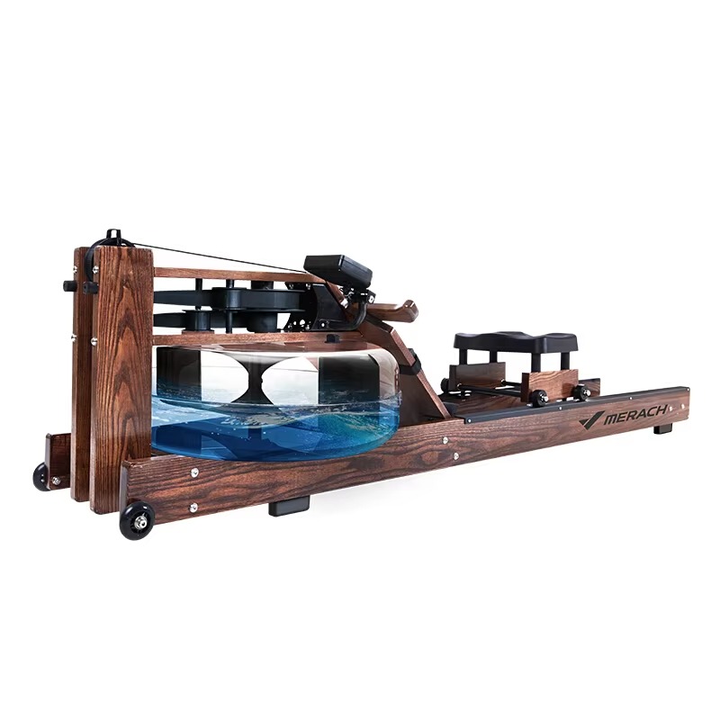 Fitness Equipment - Классический деревянный водонепроницаемый гребной тренажер для