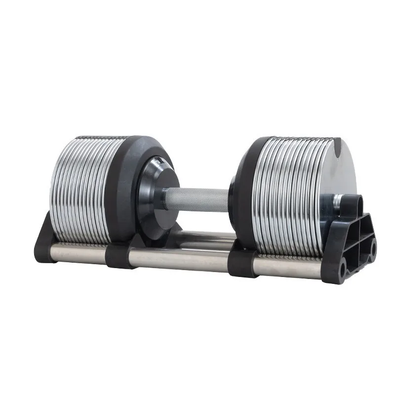 Adjustable Dumbbell Pair 40Kg - Регулируемые гантели из нержавеющей стали для