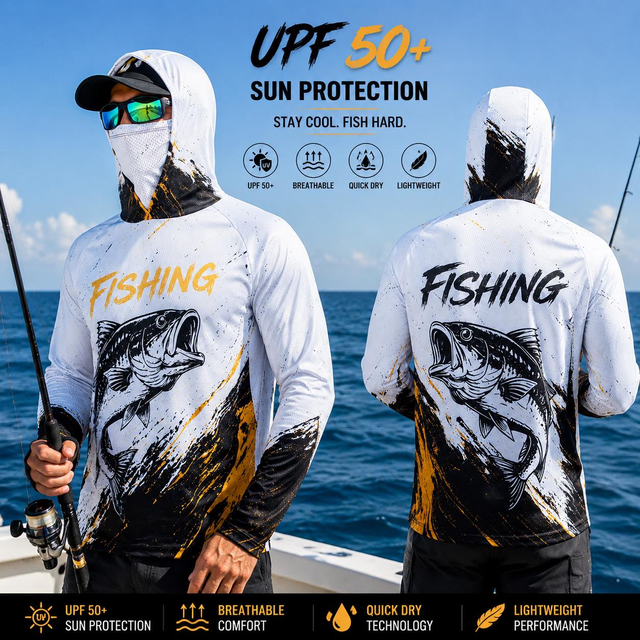 Легкая дышащая рыболовная футб – обзор и цена Fishing