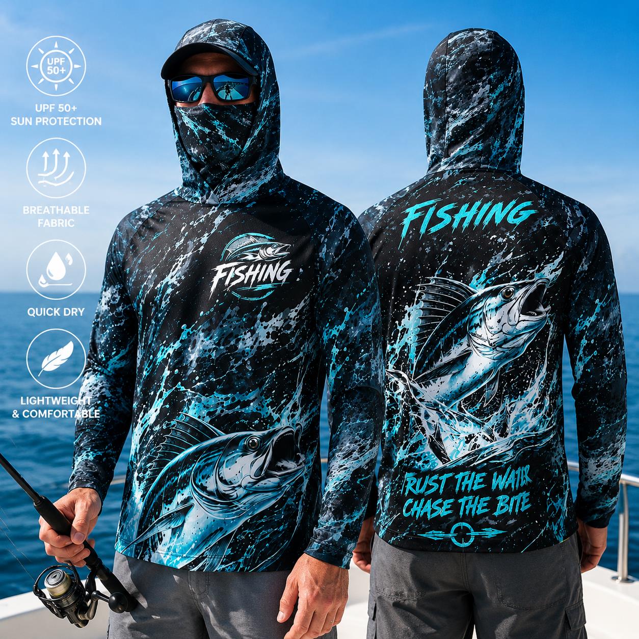 Легкая дышащая рыболовная футб – обзор и цена Fishing