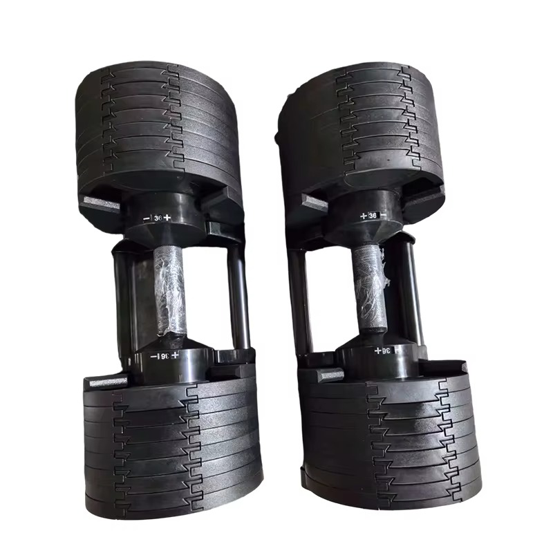 Недорогие цветные гантели для  – обзор и цена Adjustable Dumbbell Pair 40Kg