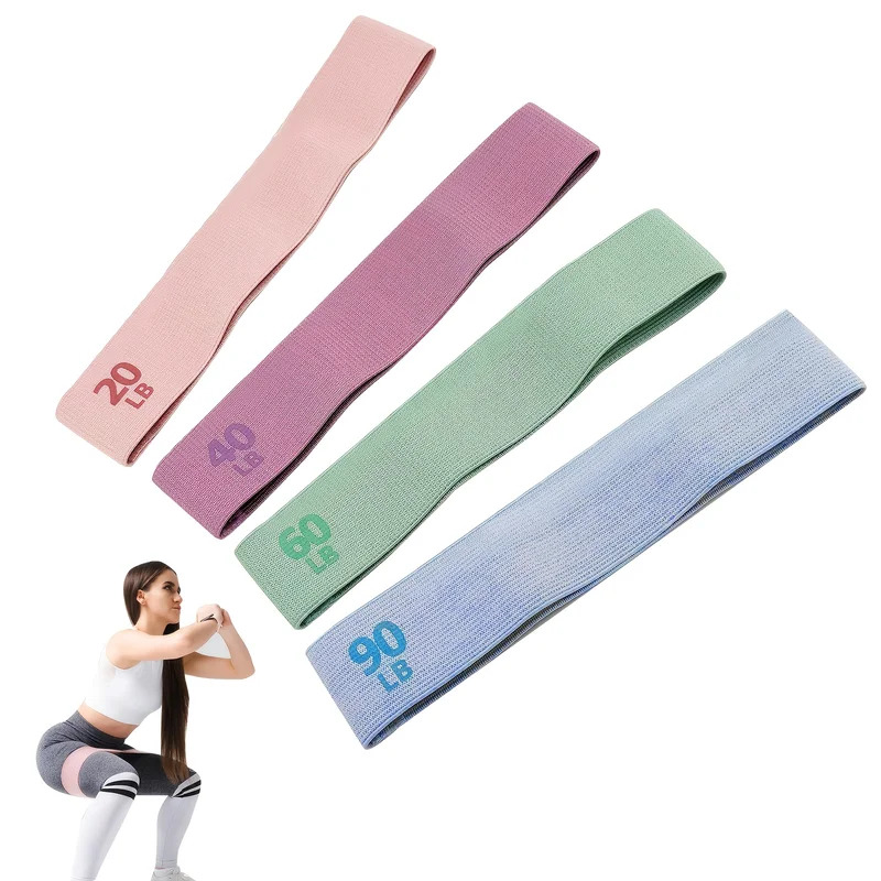 20-90LB тканевая эластичная ле – обзор и цена Pilates Bar Kit With Resistance Bands