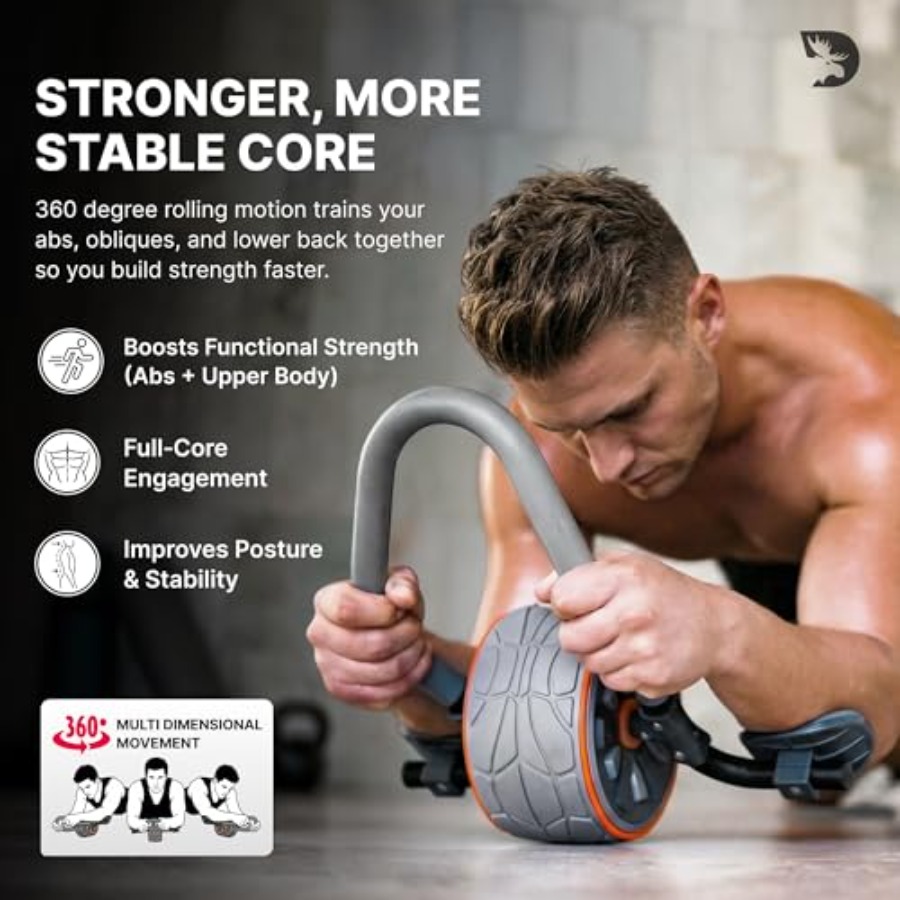 Тренажер для пресса Ab Roller  – обзор и цена Ab Roller Wheel With Elbow Support