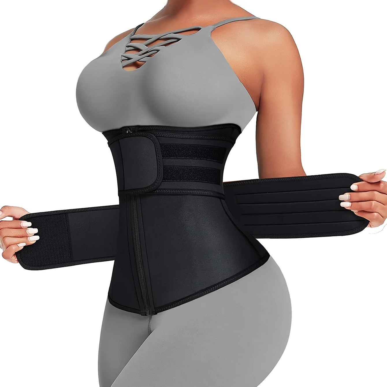 Женский пояс-тренажер для тали – обзор и цена Sweat Waist Trainer Belt Neoprene
