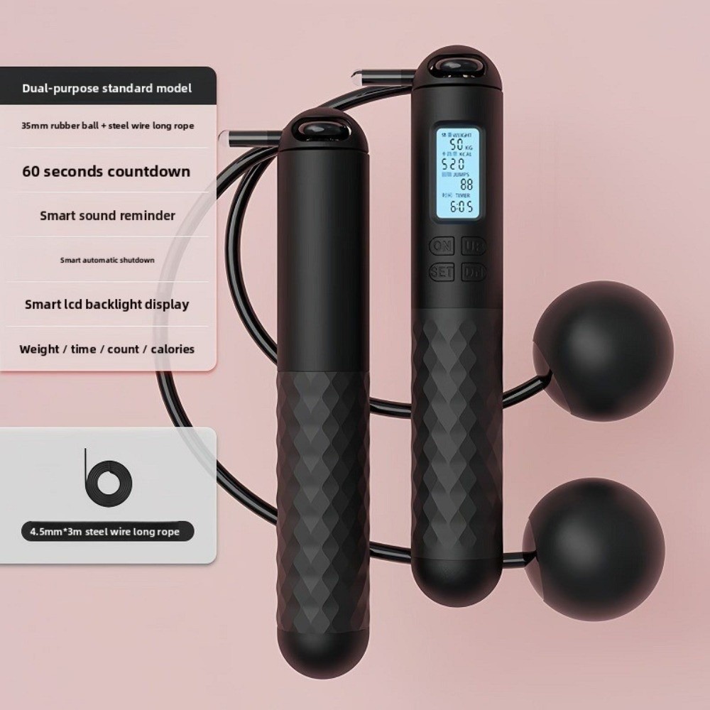 Беспроводная скакалка с счетчи – обзор и цена Smart Jump Rope Digital Counter