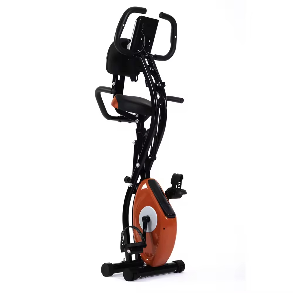 Складной велотренажер для дома – обзор и цена Exercise Bike Magnetic Resistance