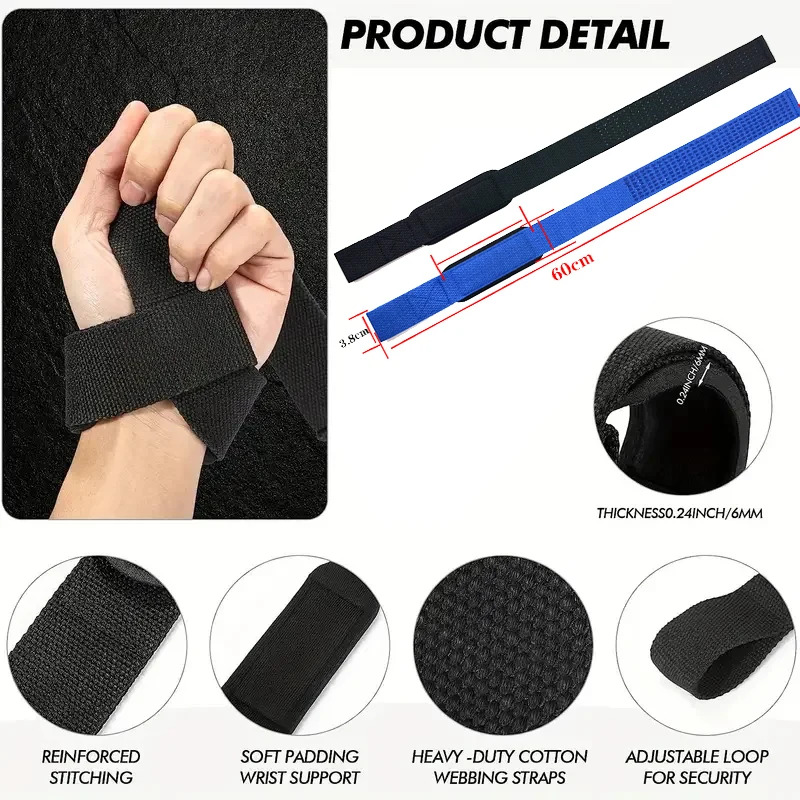 Ремешки для тяжелой атлетики,  – обзор и цена Wrist Wraps Weightlifting Support