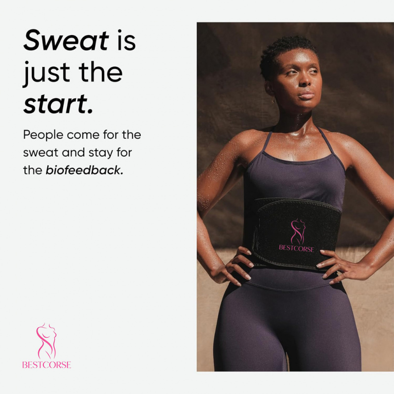 Неопреновый пояс для тренирово – обзор и цена Sweat Waist Trainer Belt Neoprene