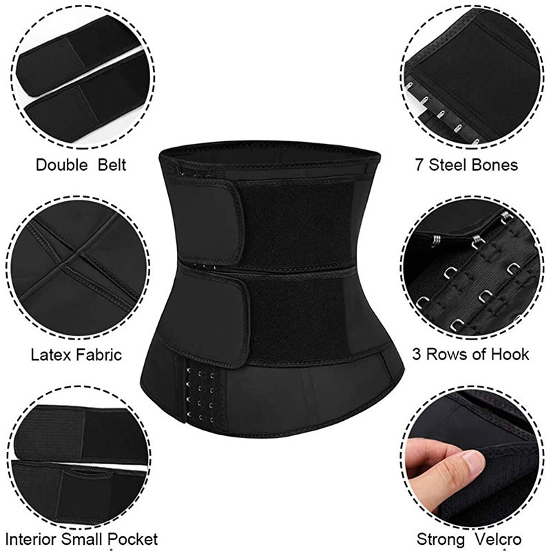 Женский неопреновый пояс-корсе – обзор и цена Sweat Waist Trainer Belt Neoprene
