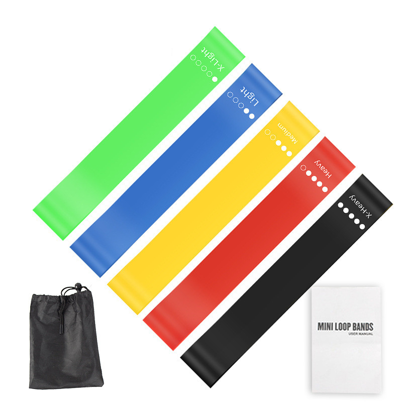 Набор из 5 эластичных лент для – обзор и цена Pilates Bar Kit With Resistance Bands