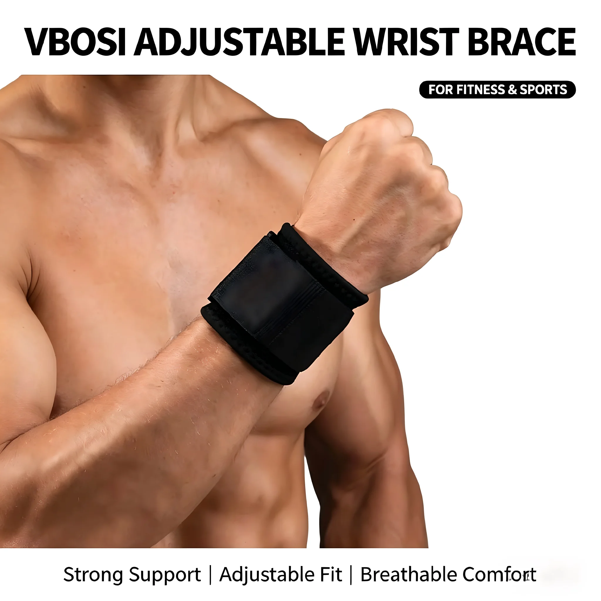 Профессиональные дышащие бинты – обзор и цена Wrist Wraps Weightlifting Support