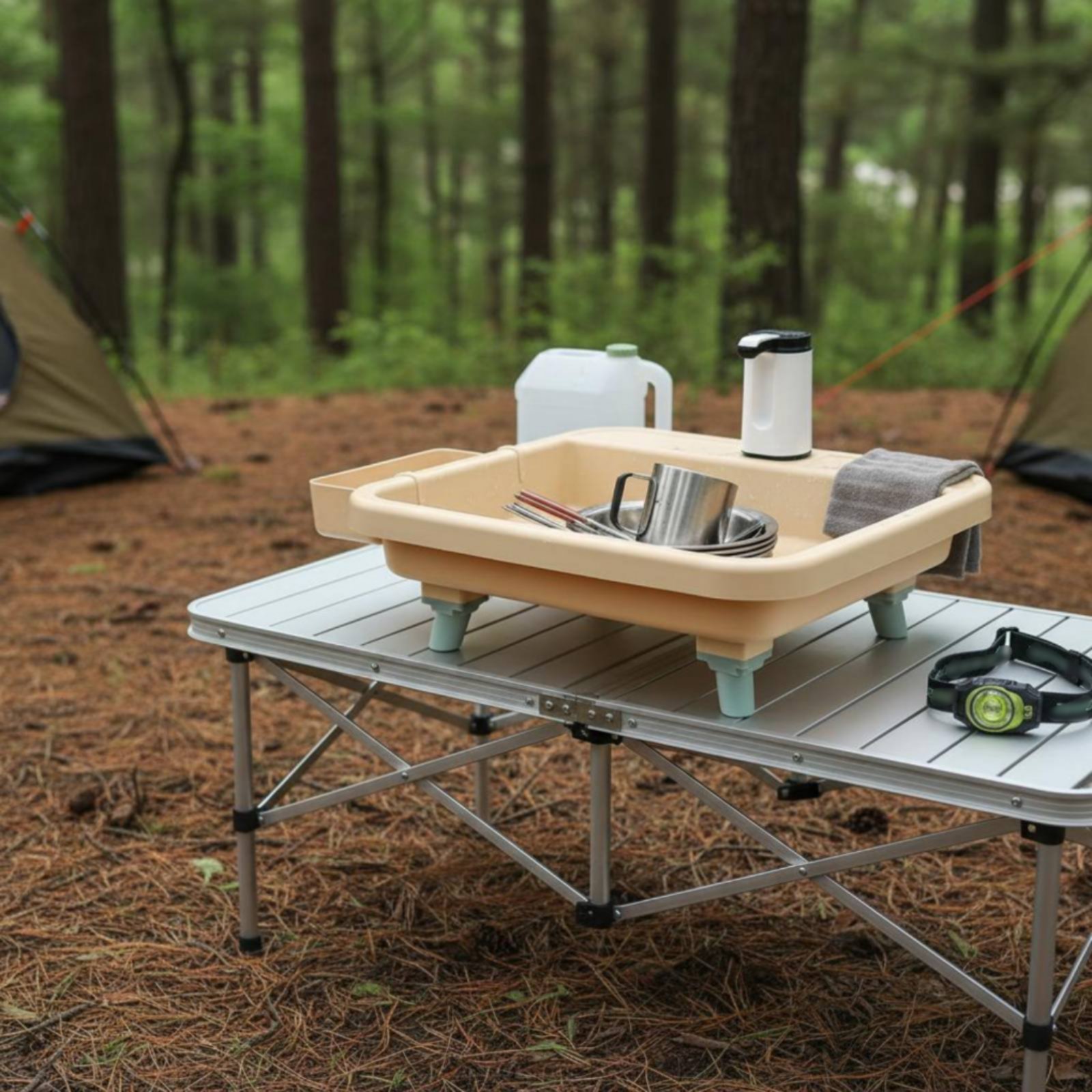 Портативная станция для мытья  – обзор и цена Camping