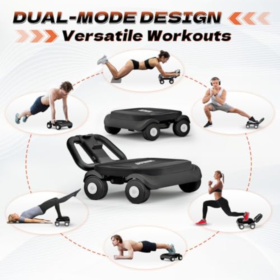 Тренажер для пресса Ab Roller  – обзор и цена Ab Roller Wheel With Elbow Support