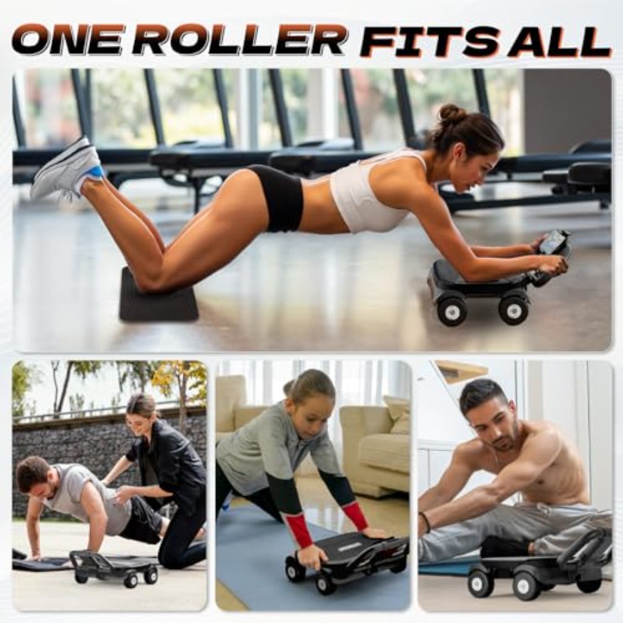 Тренажер для пресса Ab Roller  – обзор и цена Ab Roller Wheel With Elbow Support